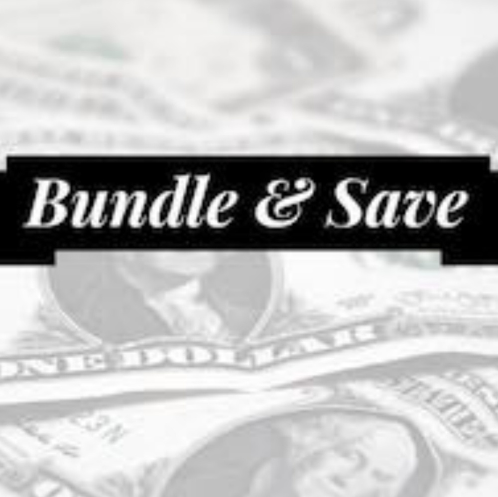Bundle your faves so you'll save!! $$$